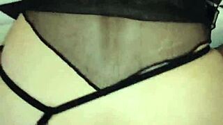 damn this mature bride and groom go anal closeup on wedding night raw!