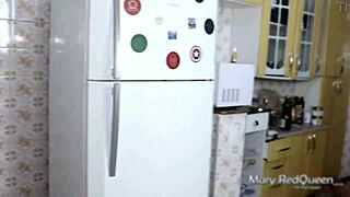 my cleaning friend ends up taking my husband's huge cock instead