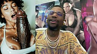whoa freckled ebony teen's tight ass takes huge bbc cumshot facial creampie overload!
