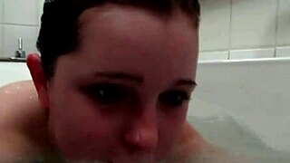 SHY ANGELA FINGERS Herself In Bath Tub!