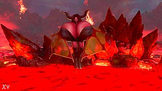 Maggie Delivers Huge Tits Halloween Glamour Greeting