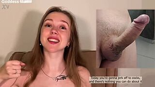 you play red light green light with this bi russian goddess joi and jerk