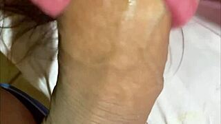 i licked her soaked pussy then she gagged sloppy on my dick