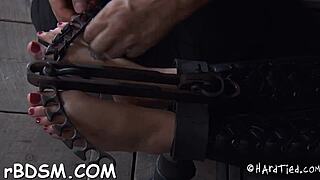 hey slut you're shackled in the garage now take your punishment