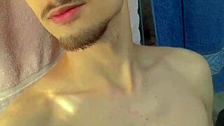 young brazilian flashes everything in inspired bathroom show