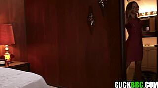 Watch my humiliated cuckold wife take that massive black cock