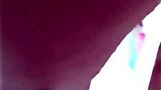 naughty teen putita showers and flashes her big tits hairy ass