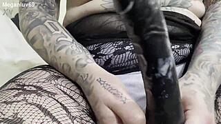 bbc turns curvy white slut into dripping breeding toy?