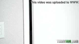 ready to watch her petite teen first creampie pov?