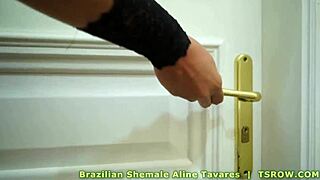 check out these hot latina shemales peeing in the toilet pov