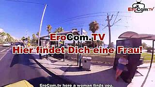 German tourist picks up two horny Latinas at the beach vacation! 🏖️🇪🇸
