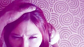 busty japanese teen cheats with double anal penetration on boyfriend