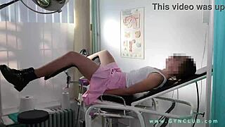 Hospital Gyno Exam Sparks Explosive Hard Orgasm!