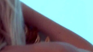 stacey scissors her neighbor's wet pussy hard in high heels