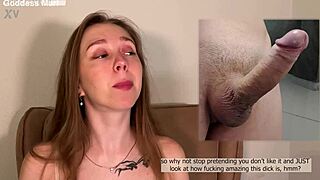 you play red light green light with this bi russian goddess joi and jerk