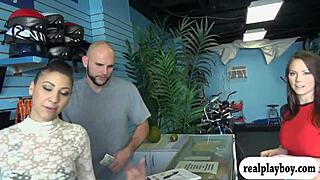 Ever wonder how giant boobs get drilled for quick cash?