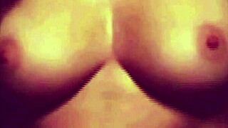 My Wife's Natural Tits and Ass Grind Hard on My Cock at Age 35 Asiansexywife