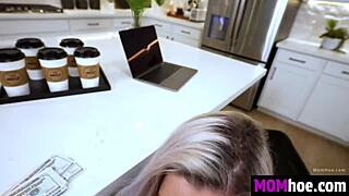 you won't believe this insane momhoe blowjob gagging my cock forever