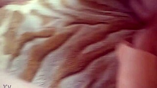 a mature european couple films close-up doggystyle creampie homemade