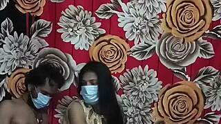 indian desi wife rides husband's cock on suhagraat night foreplay!