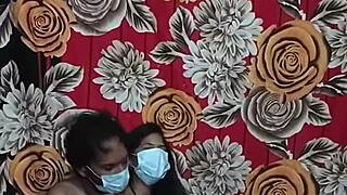 indian desi wife rides husband's cock on suhagraat night foreplay!