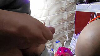 hot ebony bbw wife takes monster cock anal from arab hubby