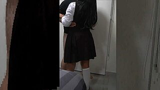 my best friend's college student girlfriend drops by asking about homework