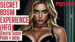 first time bdsm fetish? dive into asmr hfo joi audio for men!