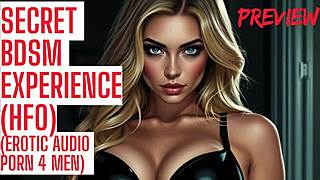 first time bdsm fetish? dive into asmr hfo joi audio for men!