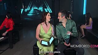 we're fucking this stranger right here... nobody notices us at all