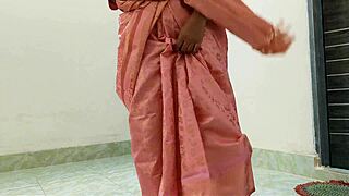 indian maid gets fucked by boss in kitchen