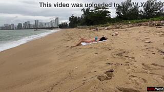 Public Dick Flashing Ends With Cum On Tits