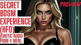 first time bdsm fetish? dive into asmr hfo joi audio for men!