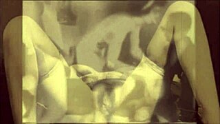 vintage grannies get horny in retro group scene with hairy pussies