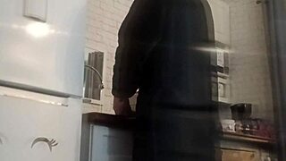 whoa spicy ukrainian slut rides monster bbc in kitchen chaos! 🍆💦