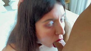 girl complains about loud neighbor and ends up getting fucked