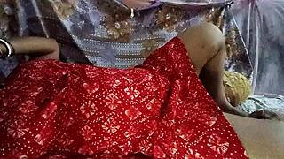 boobs pressed of desi girl in salwar showing milky white ass