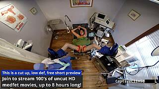A troubled teen endures treacherous fetish treatments with gloves, latex and handcuffs backstage