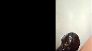 watch my smooth shaved pussy take that thick dildo deep 😍💦