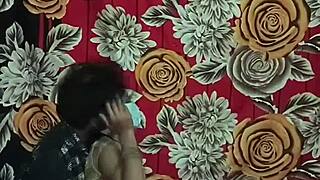 indian desi wife rides husband's cock on suhagraat night foreplay!