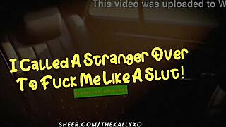 yo i called this stranger to fuck my pussy with his monster bbc and stretch my big ass doggystyle