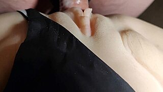 pull aside her panties and fuck deep