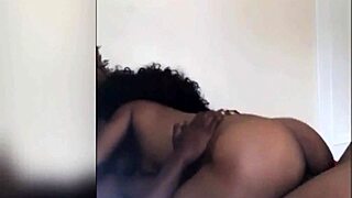 ebony teen rides big black dick
