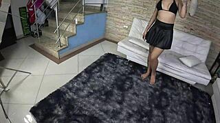 Novinha Debuts At Mansion And Loves Cock