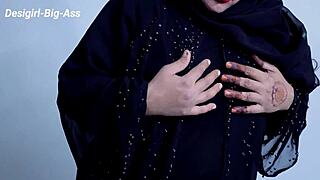 Want to see this muslim wife ride her dildo then masturbate?