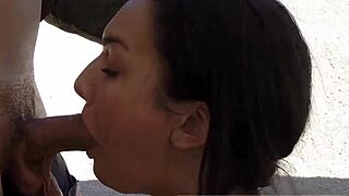 ebony police in uniform fucks hard