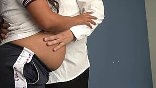 happy new year compilation shows pregnant students getting fucked and creampied after class