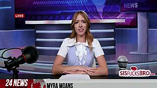 petite news anchor myra moans rides david lee and squirts