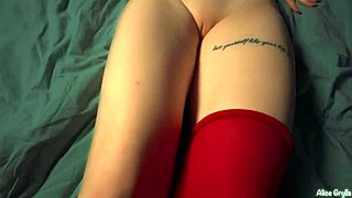 Late night pov ends with cum on tight body