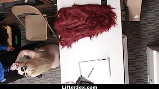 slutty shoplifter darcie belle is rich and famous still officer punished her hardcore